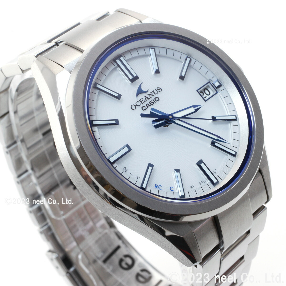 カシオ オシアナス 電波 ソーラー 腕時計 メンズ タフソーラー CASIO