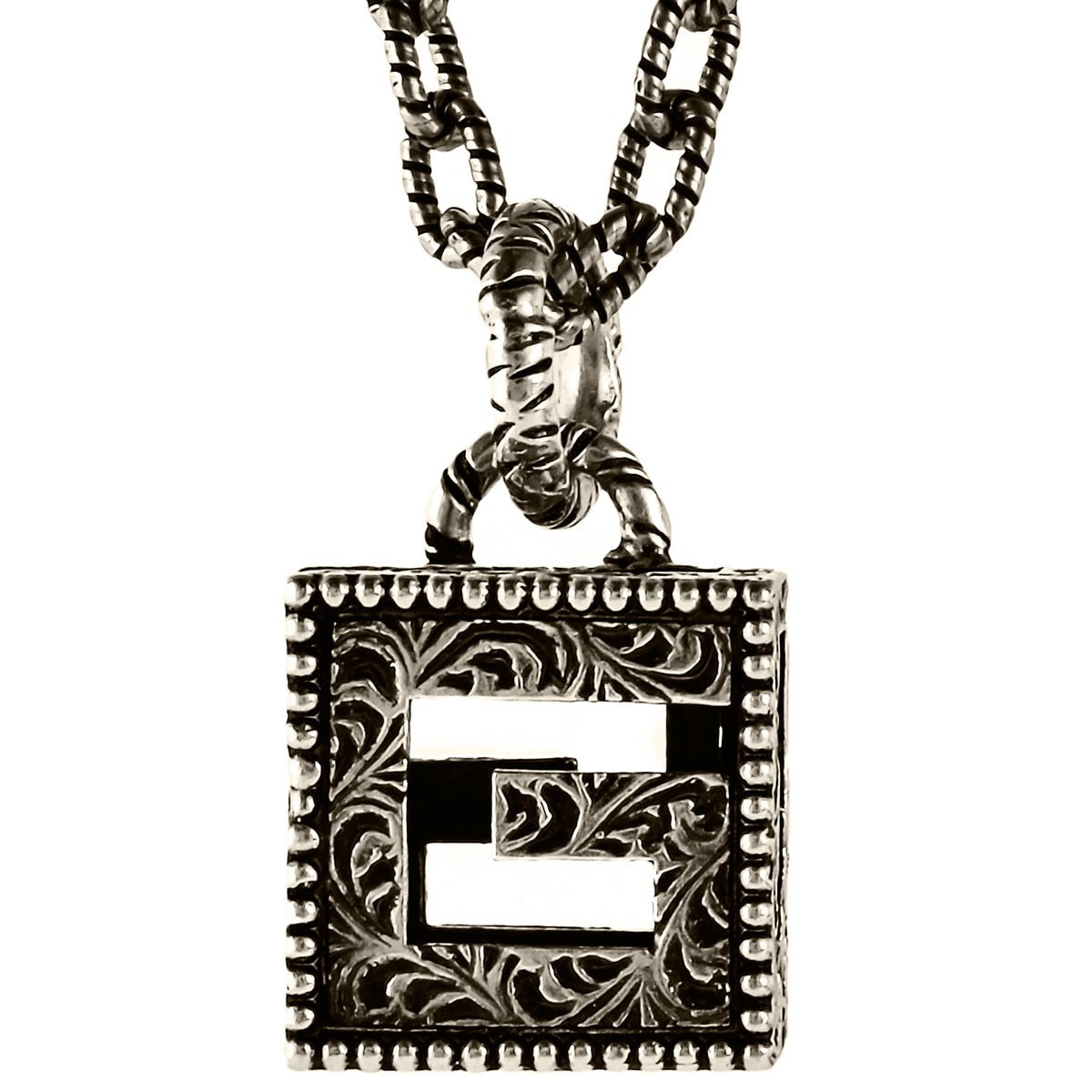 グッチ GUCCI ネックレス 552768 J8400 0811 G CUBE Gキューブ