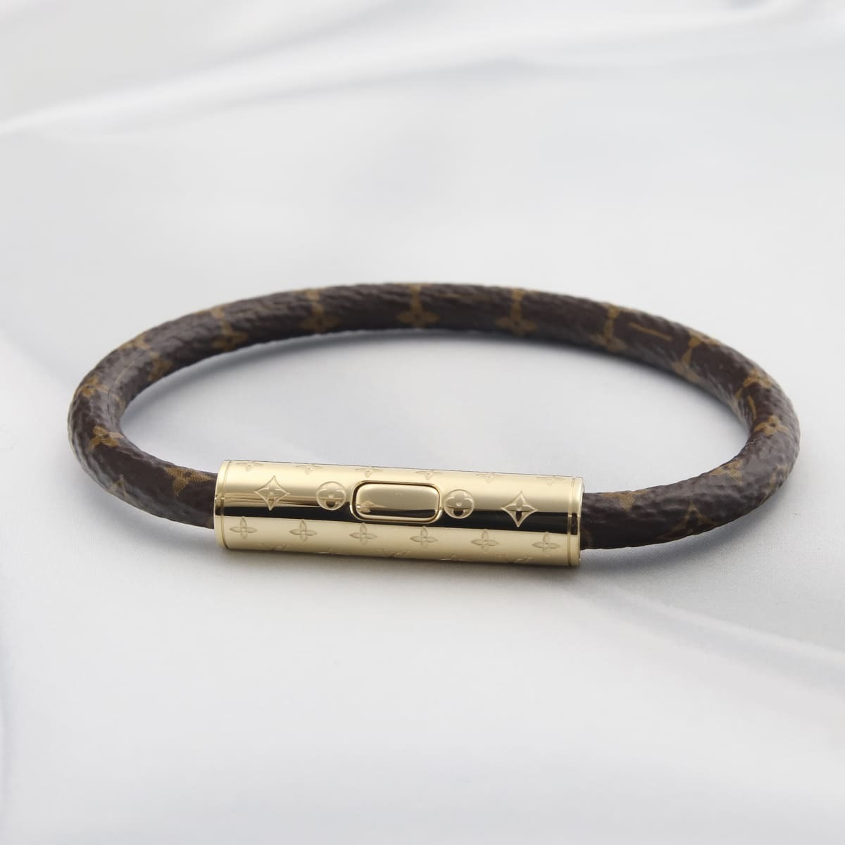 ルイヴィトン ブレスレット モノグラム ゴールド ブラスレ 正規品 LV