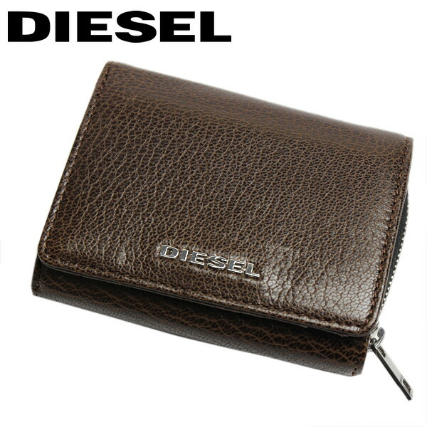 DIESEL ディーゼル 財布 メンズ ミニウォレット 三つ折り 小銭入れ 羊