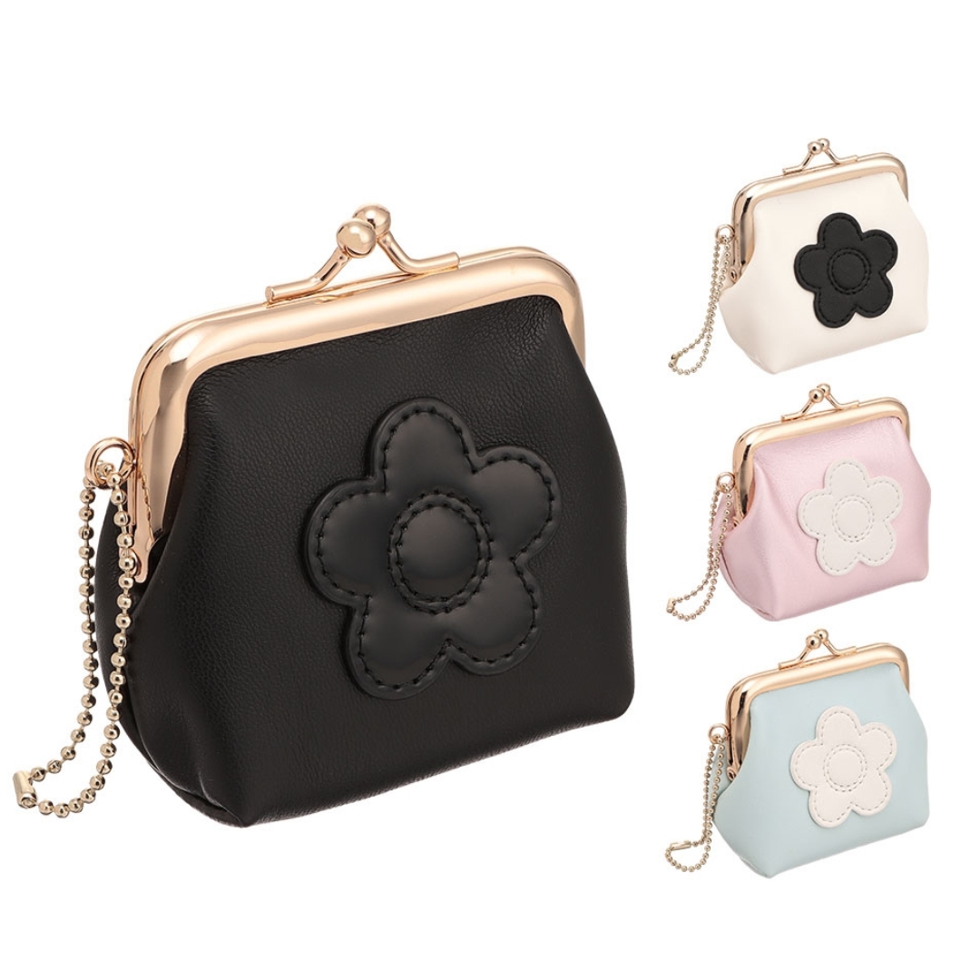 公式】【シンプルデイジーマーク2ガマ口ポーチミニ】マリークワント