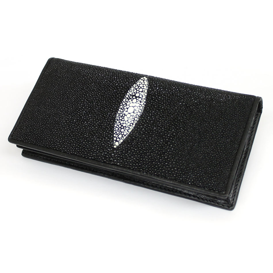 ロングウォレット スティングレイ 送料無料 / スティングレー エイ革