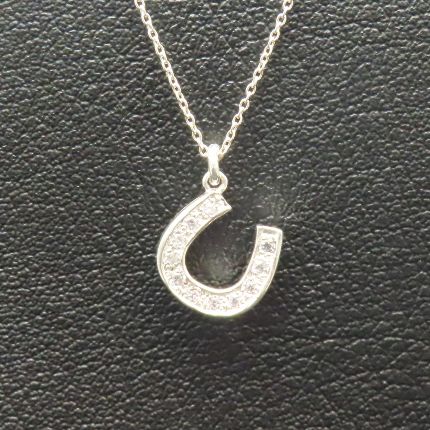 ホースシューネックレス シルバー925 【刻印無料】 ホースシュー 馬蹄