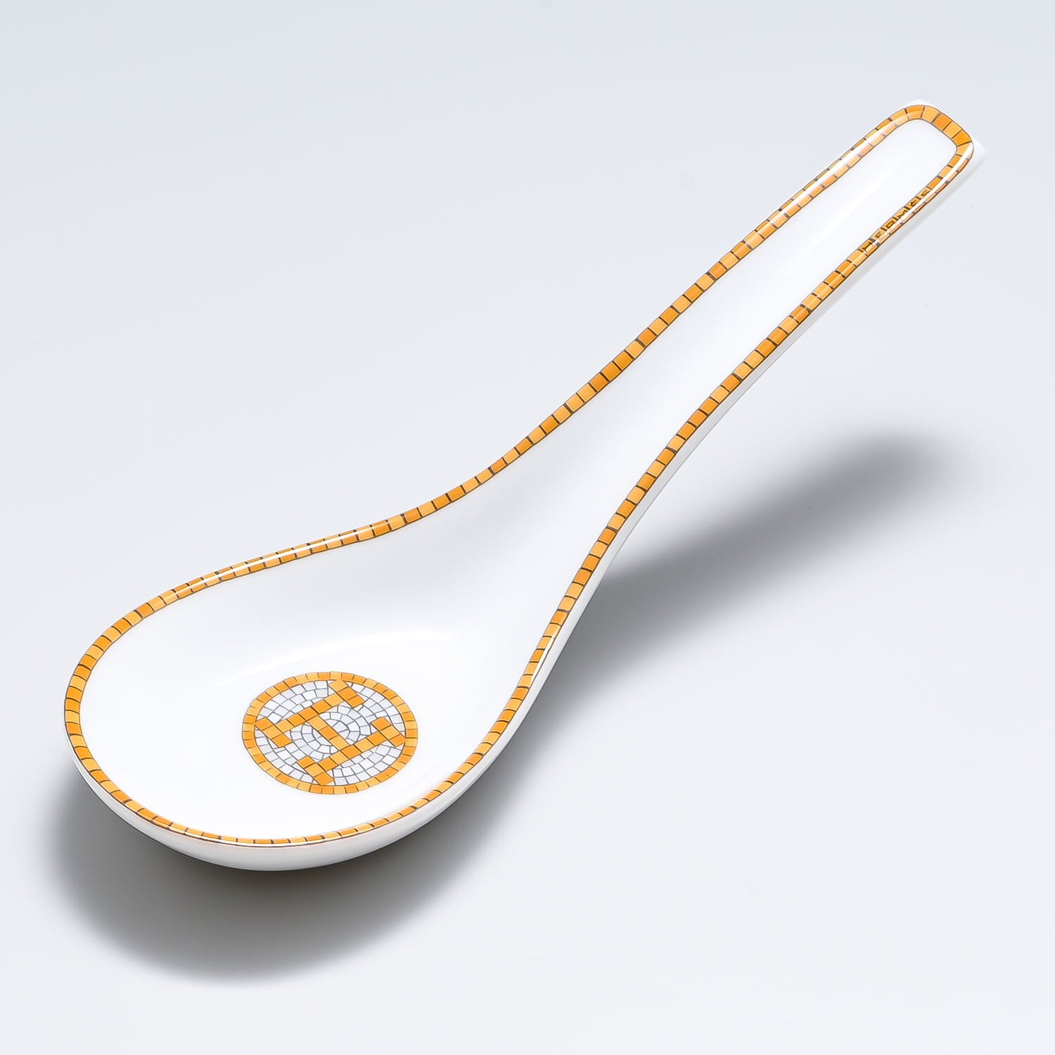 エルメス 食器 HERMES スープスプーン モザイク ヴァンキャトル
