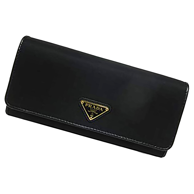 PRADA (プラダ) 1MH132 074 F0002 Nylon×サフィアーノレザー