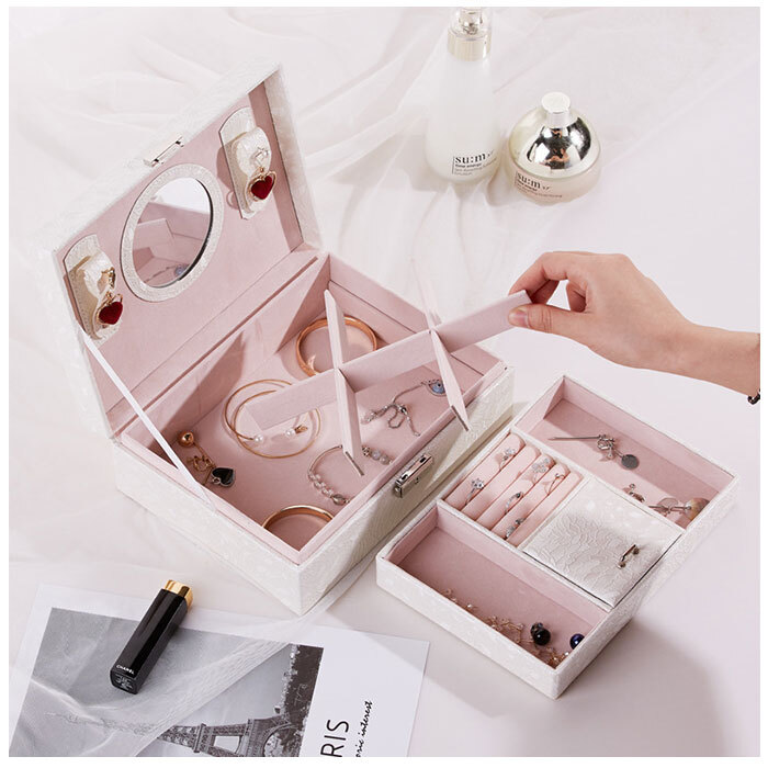 アクセサリーケース 鍵付き 通販 ジュエリーボックス アクセサリー