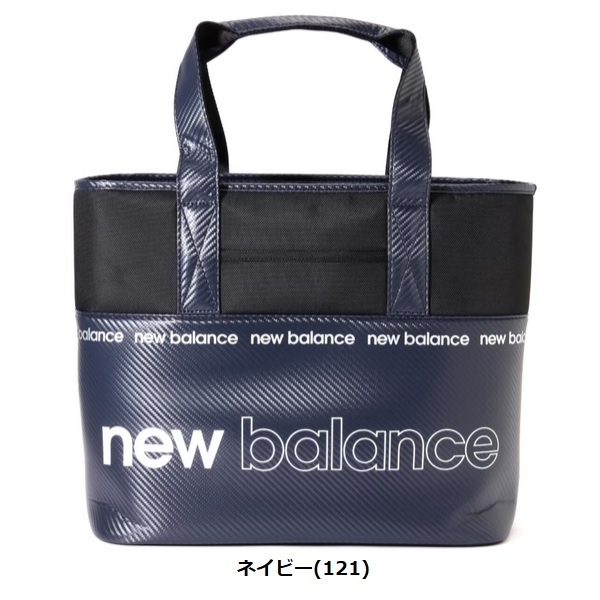 ニューバランス ゴルフ トートバッグ エンボス合皮×オックス トート