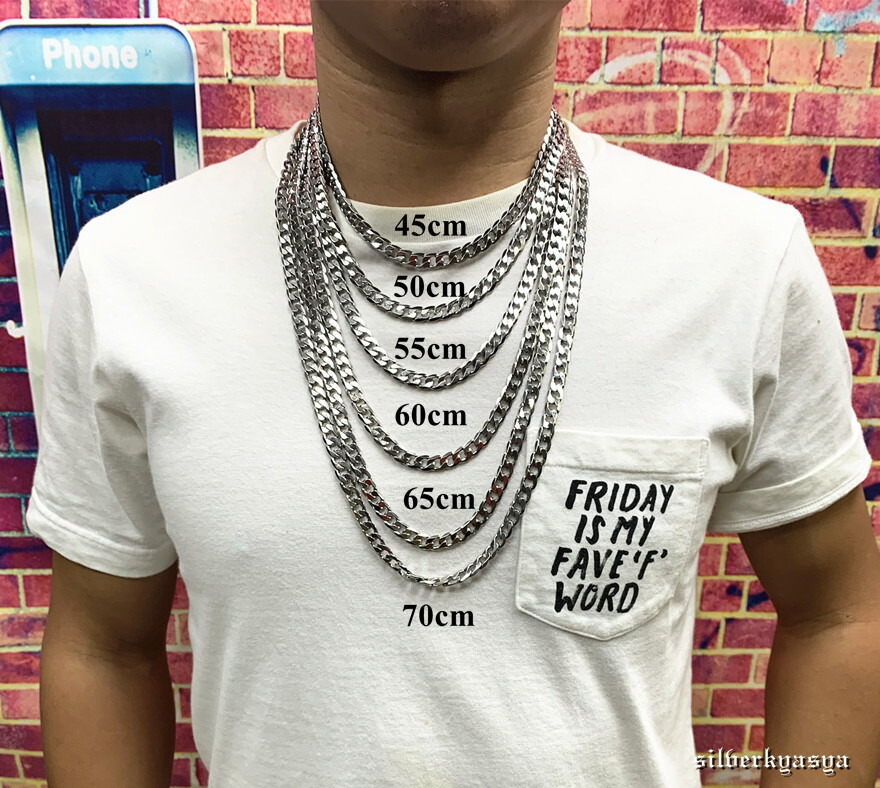 ステンレス 喜平チェーンネックレス シルバー 喜平ネックレス きへい