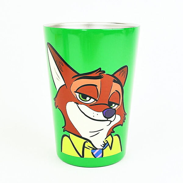 ディズニー ズートピア ニック ステンレスタンブラー(M) グリーン