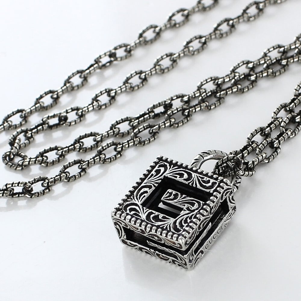 GUCCI グッチ ネックレス ユニセックス メンズ レディース スクエアG