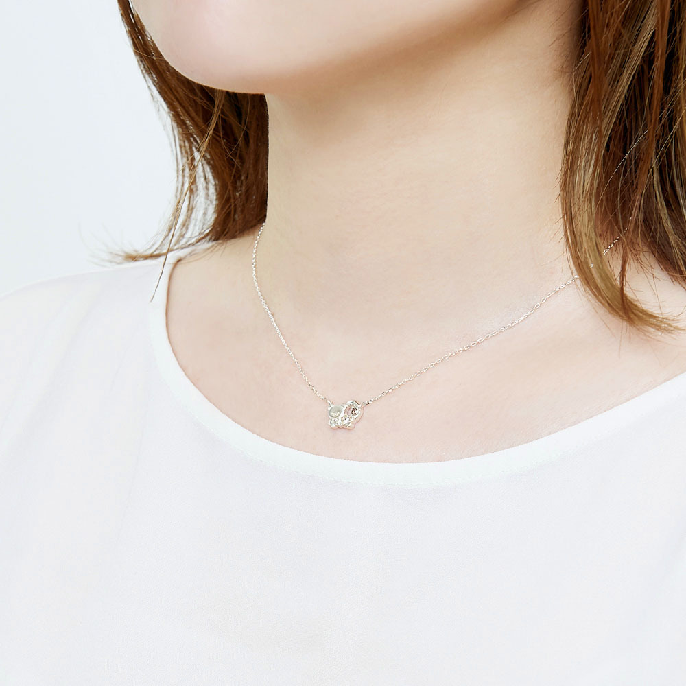 ラッピング無料】 リラックマ 20周年 シルバーネックレス リラックマ