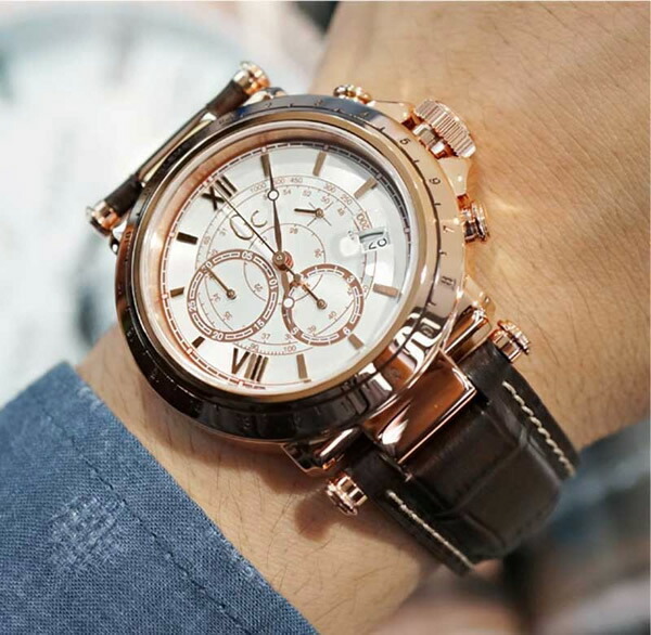 GUESSのプレミアムラインGC 高品質スイスメイド GC ジーシー 腕時計 B1