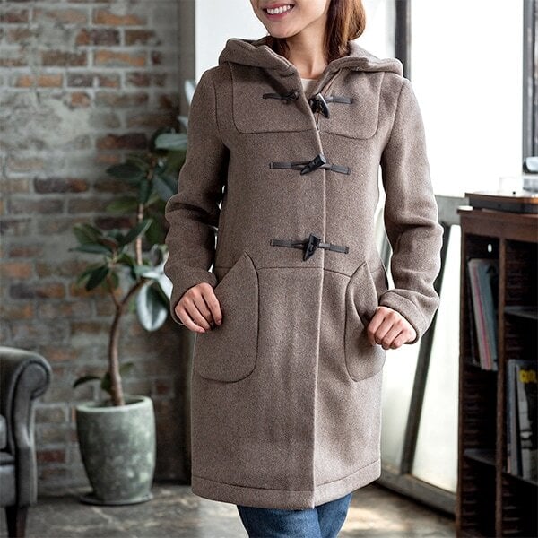 英国製レディースダッフルコート[LONDON TRADITION/ロンドン