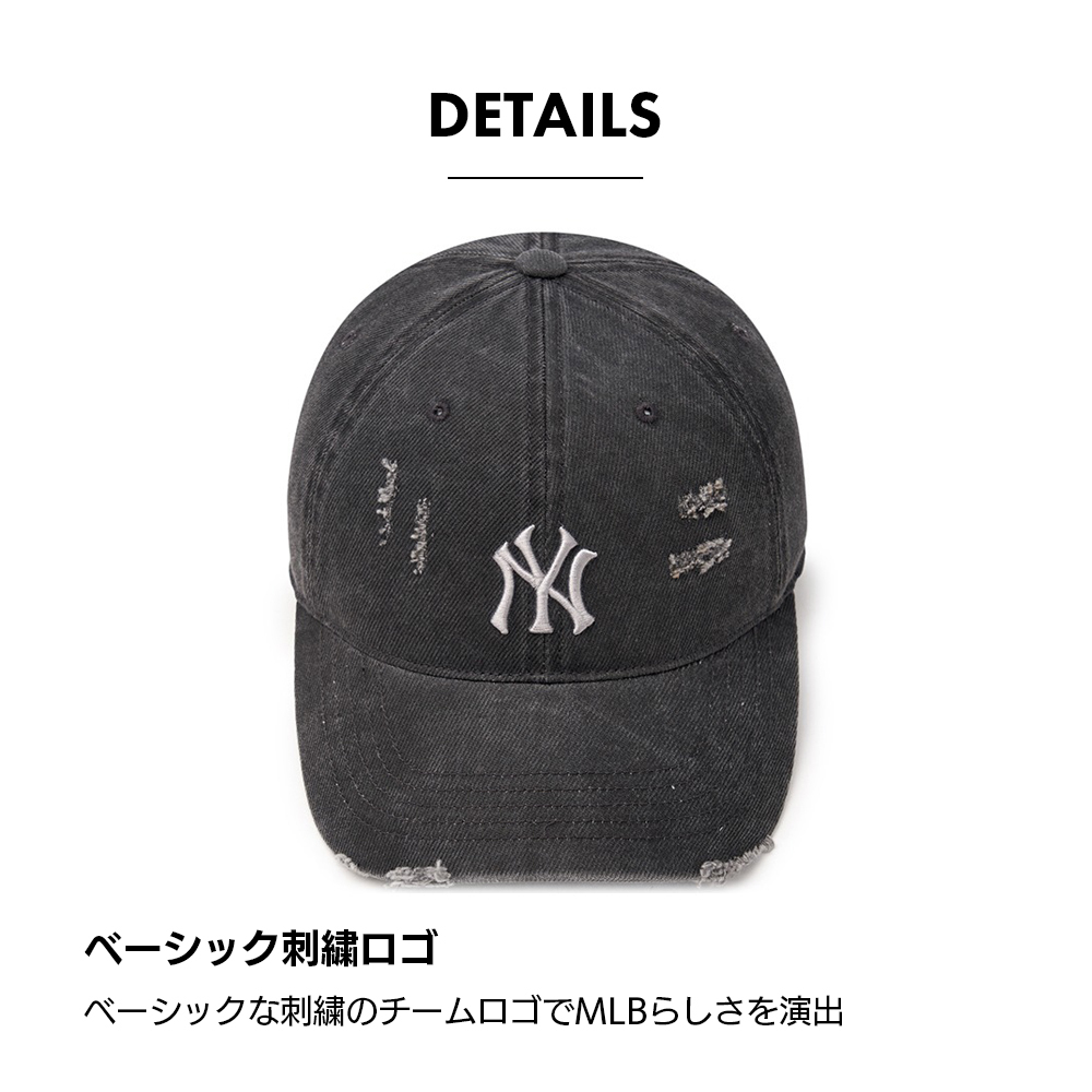 Thoughtwefriends ダメージ キャップ 刺繍 ヌビアン B9883