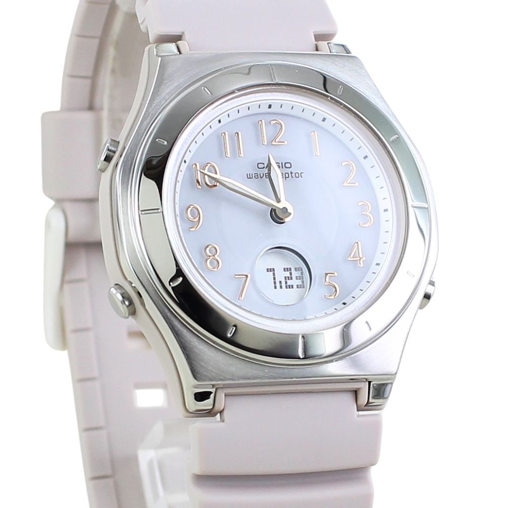 カシオ 電波ソーラー 腕時計 手表 レディース 母の日 ウェーブセプター