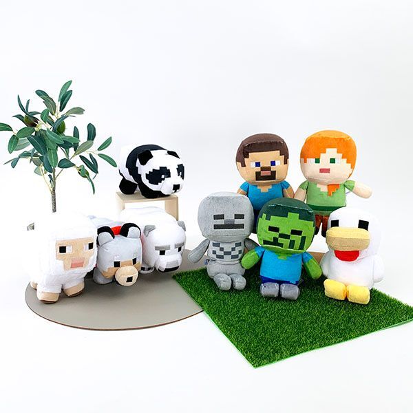マインクラフト ぬいぐるみ ヒツジ(四つ足) インテリア マイクラ