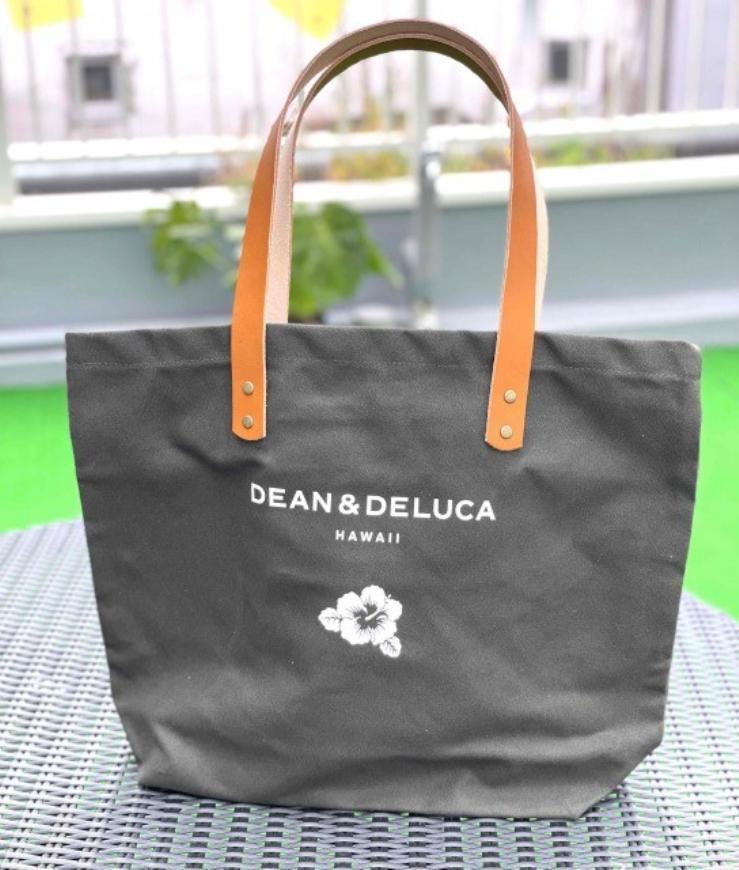 DEAN&DELUCA】 ハワイ限定 正規品 レザー ハンドル ラージ トート
