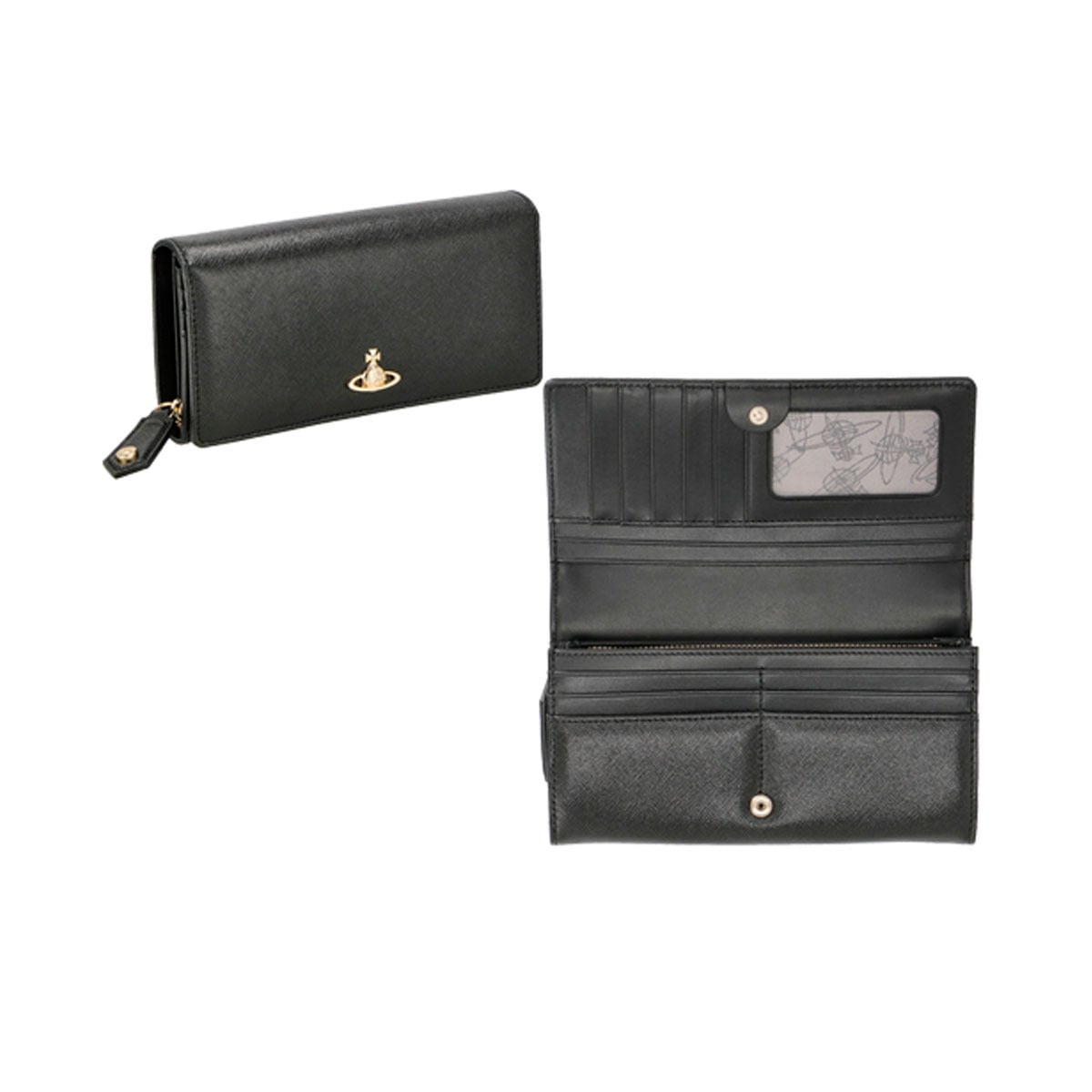 ヴィヴィアンウエストウッド Vivienne Westwood 財布 長財布 フラップ