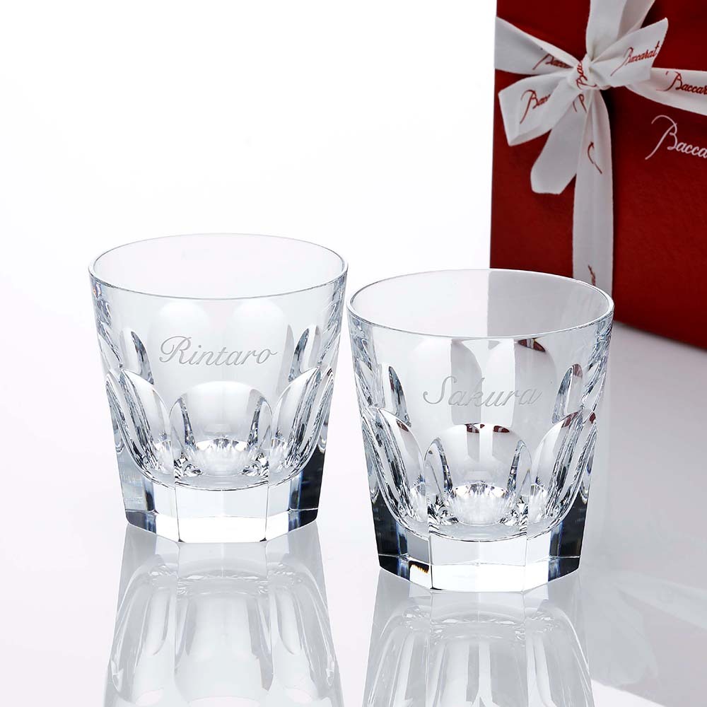 Baccarat バカラ アルクール タンブラー L ペア 名入れ彫刻代込み 名