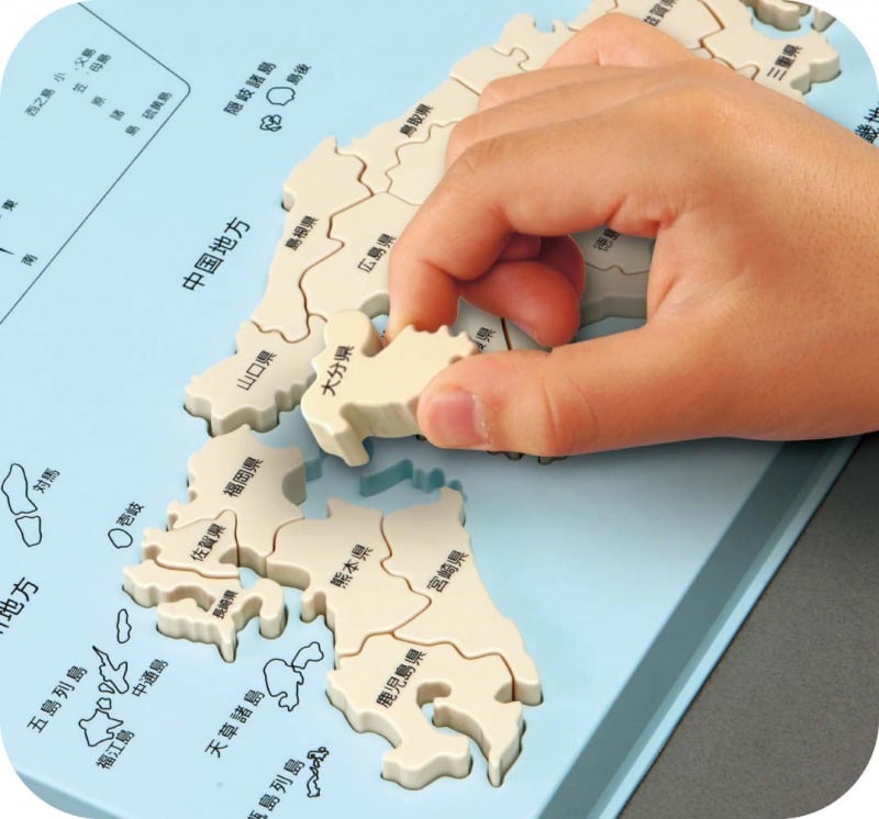 くもん 日本地図パズル【2023年8月リニューアル版】地図 パズル 知育