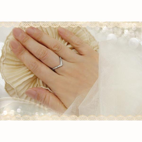 完全無色透明Fカラー】K18YG/PG/WG【0.24ct】V字 フチ有 ダイヤモンド