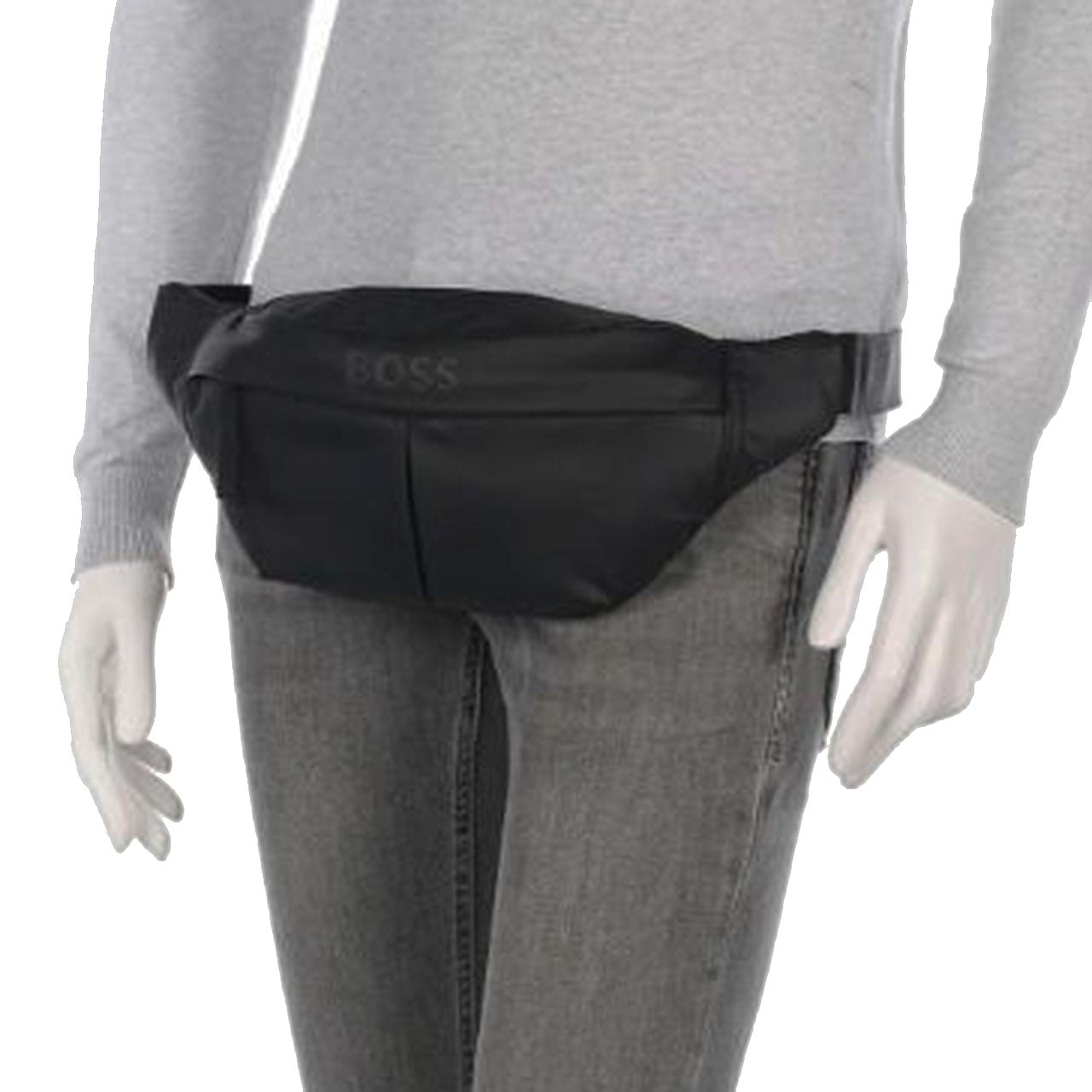 ヒューゴボス HUGO BOSS ボディバッグ 50541537 ブラック BLACK ロゴ