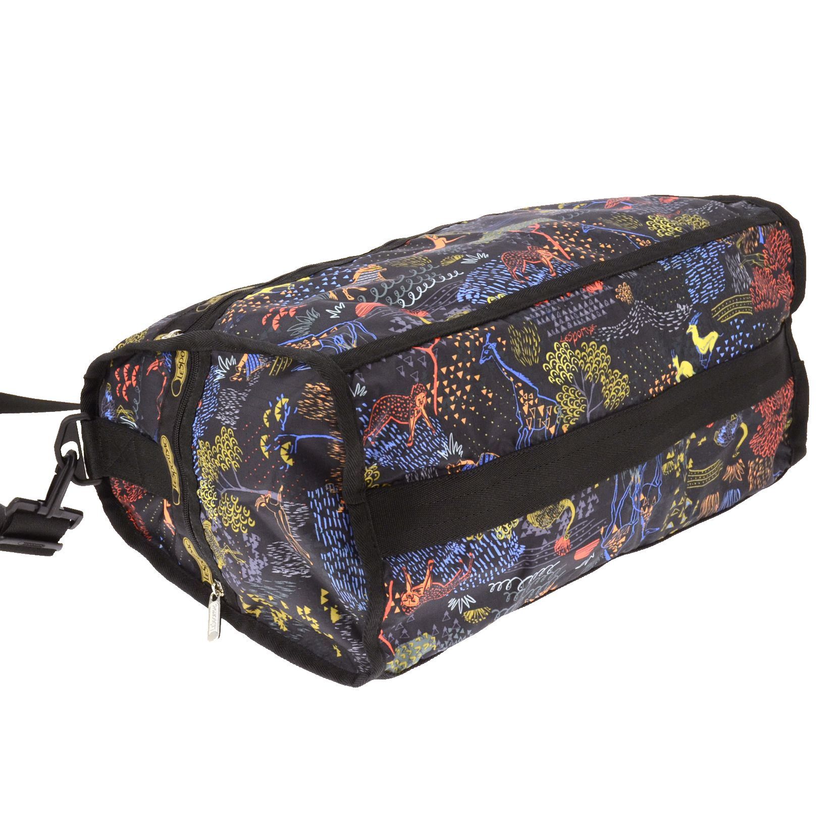 LeSportsac レスポートサック エナメル ボストンバッグ 光沢 2WAY