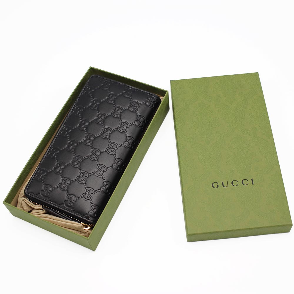 グッチ GUCCI ラウンドファスナー長財布 779786 CWC1G 1000 ブラック