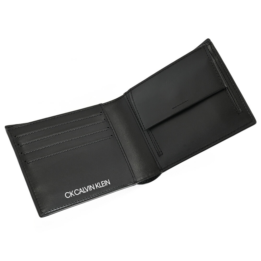 カルバンクライン 財布 二つ折り財布 紺(ネイビー) CK CALVIN KLEIN