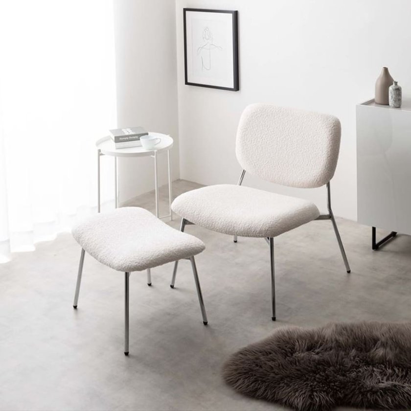 ラウンジチェア + スツール 2点セット ラウンジチェアー スツール