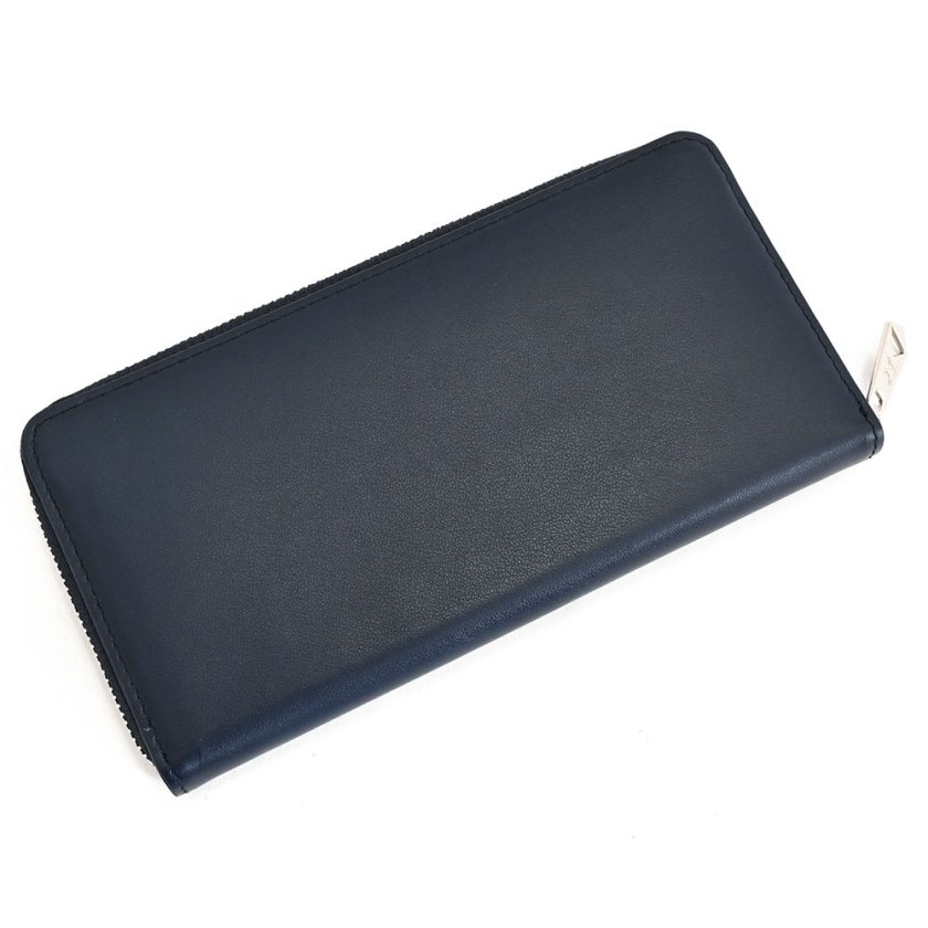 ポールスミス 財布 長財布 ラウンドファスナー 紺(ネイビー) Paul