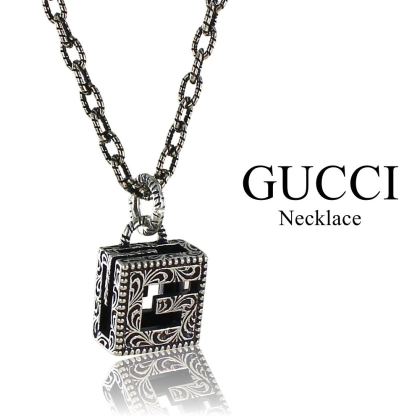 GUCCI グッチ ネックレス ユニセックス メンズ レディース スクエアG