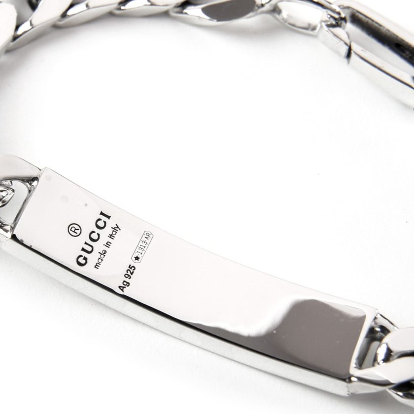グッチ ブレスレット メンズ 正規品 シルバーアクセサリー GUCCI