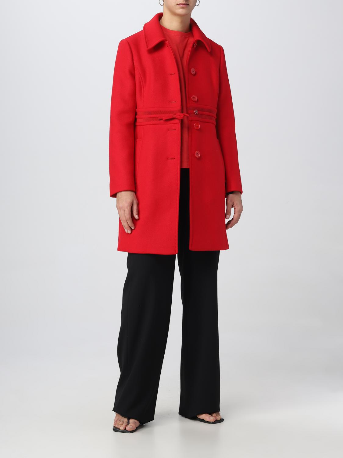 Red Valentino コート レディース - レッド | 1R0CAF355Y6 | GIGLIO.COM