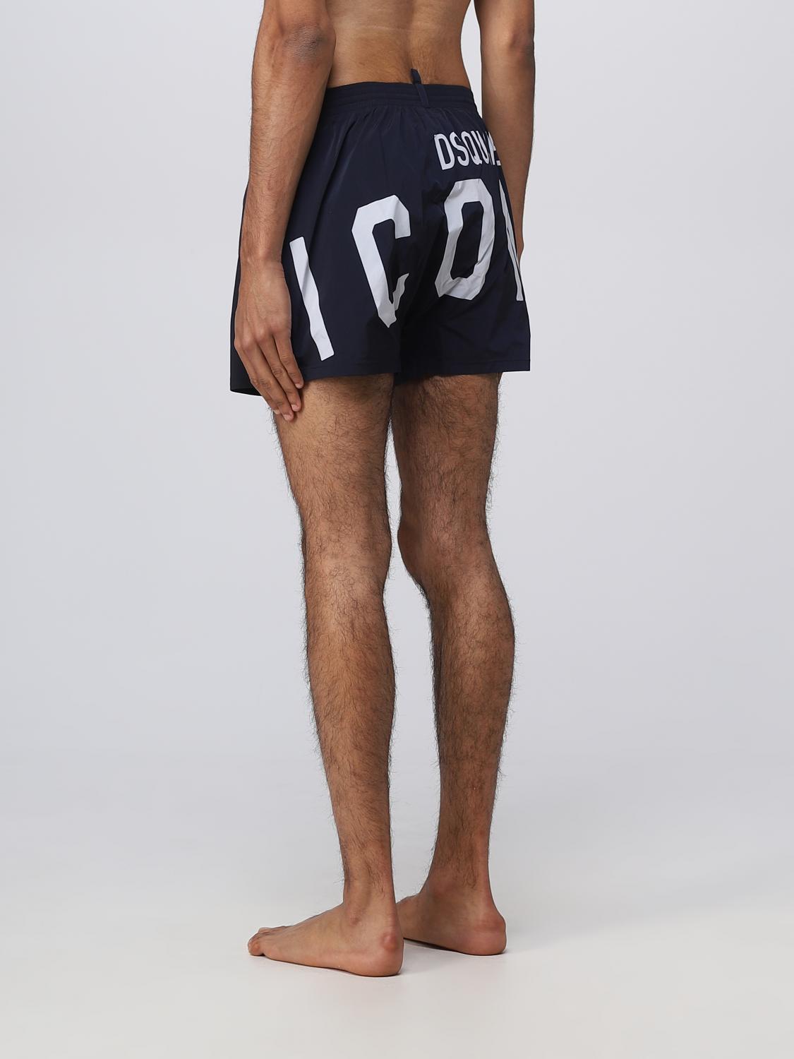 Dsquared2 swimsuit in nylon - Black | D7B644550 | GIGLIO.COM