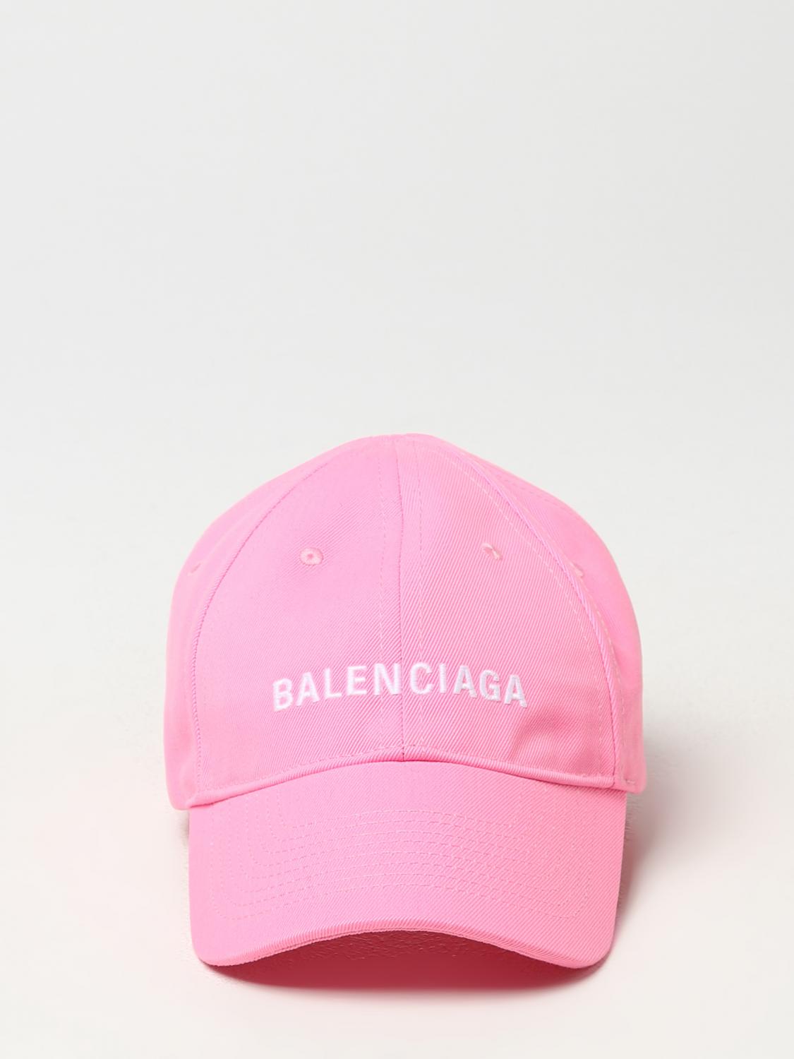 Balenciaga hat in synthetic fabric - Pink | 7469974B5B3 | GIGLIO.COM