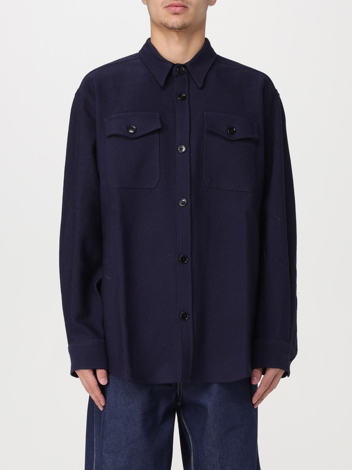 Ami Paris Shirt men - Blue | UJK224WV0030 | GIGLIO.COM