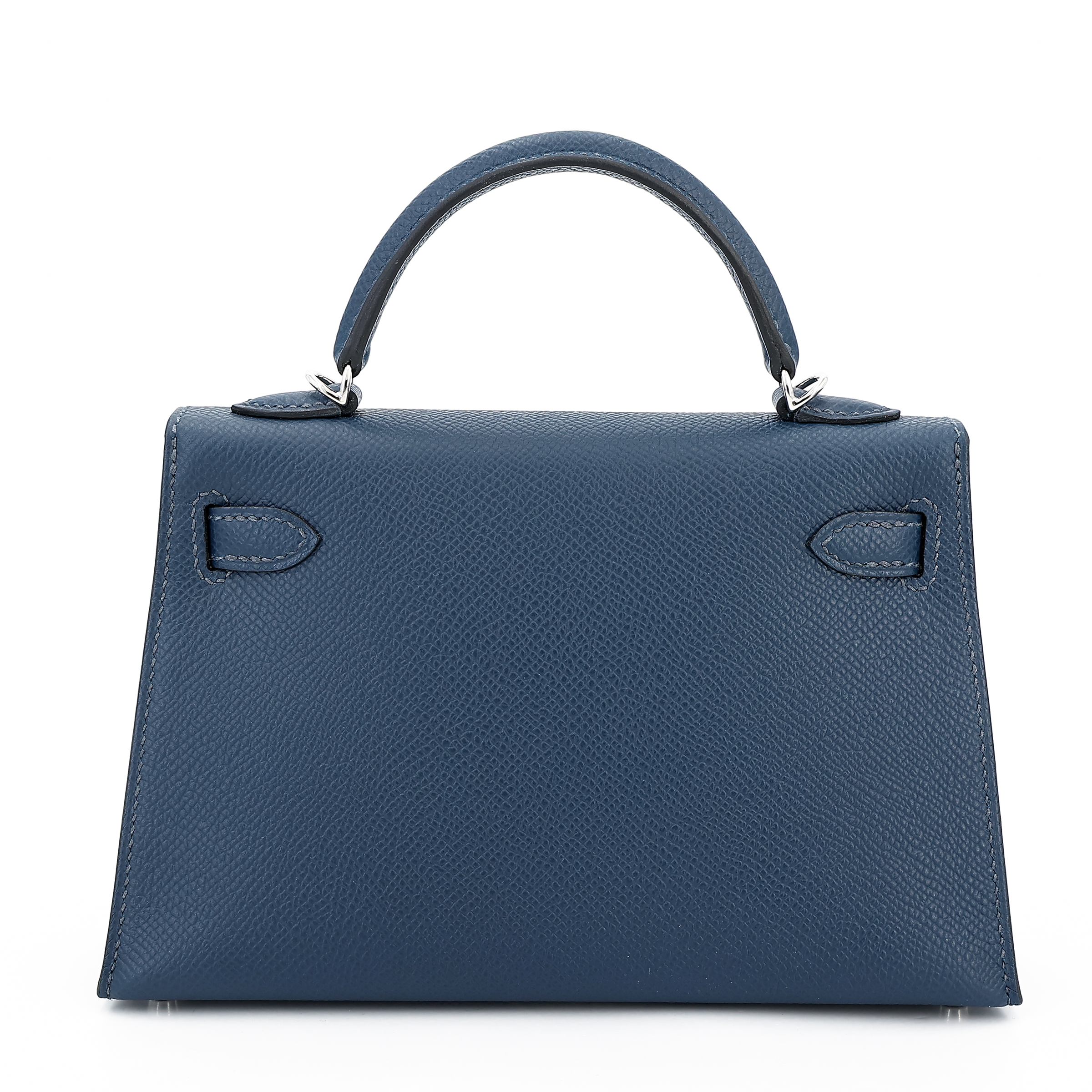 ランク N 新品 HERMÈS エルメス ミニケリー2 ブルードプリュス (7P