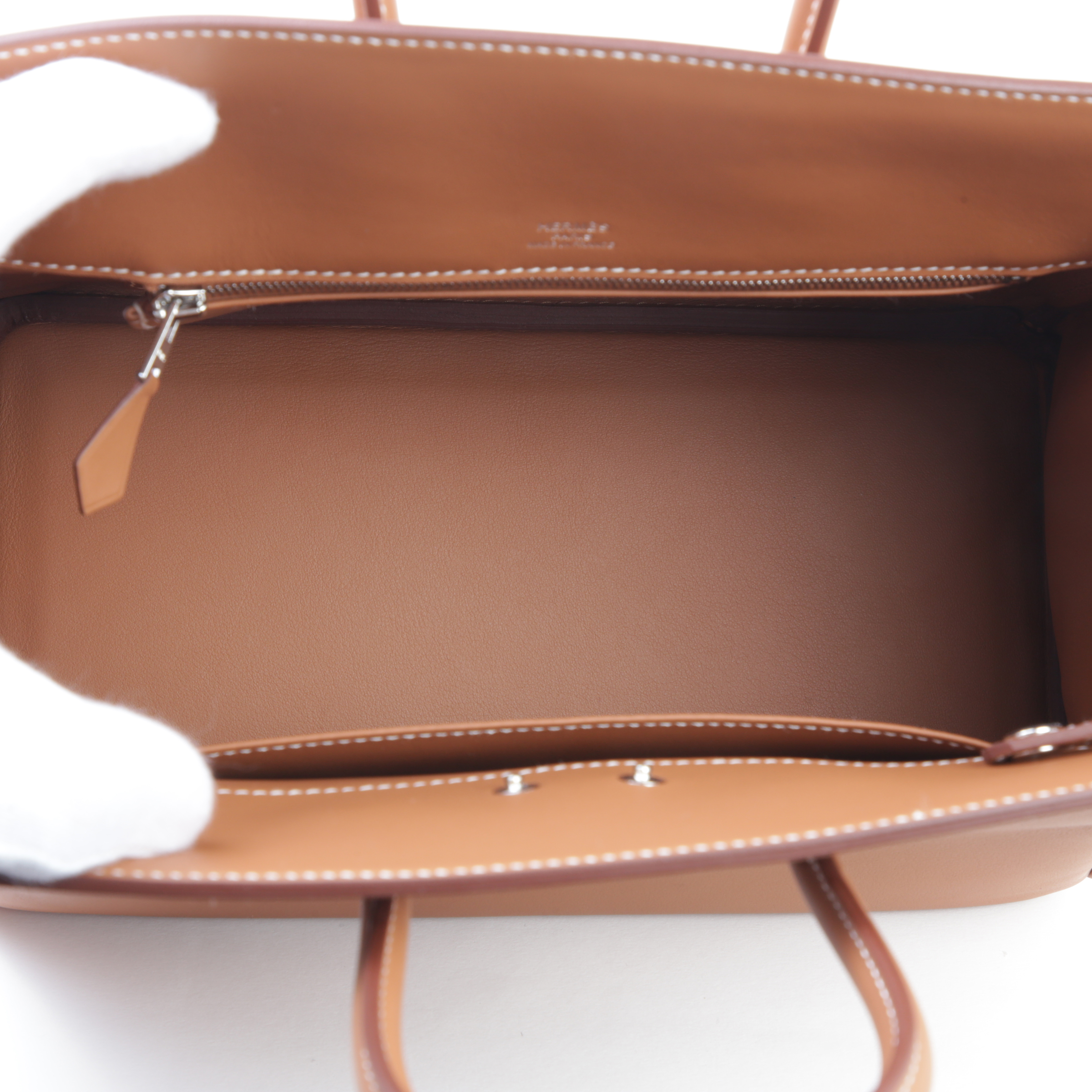 Brand New ( Rank N ) HERMÈS Birkin 25 Shadow Gold (37) Swift