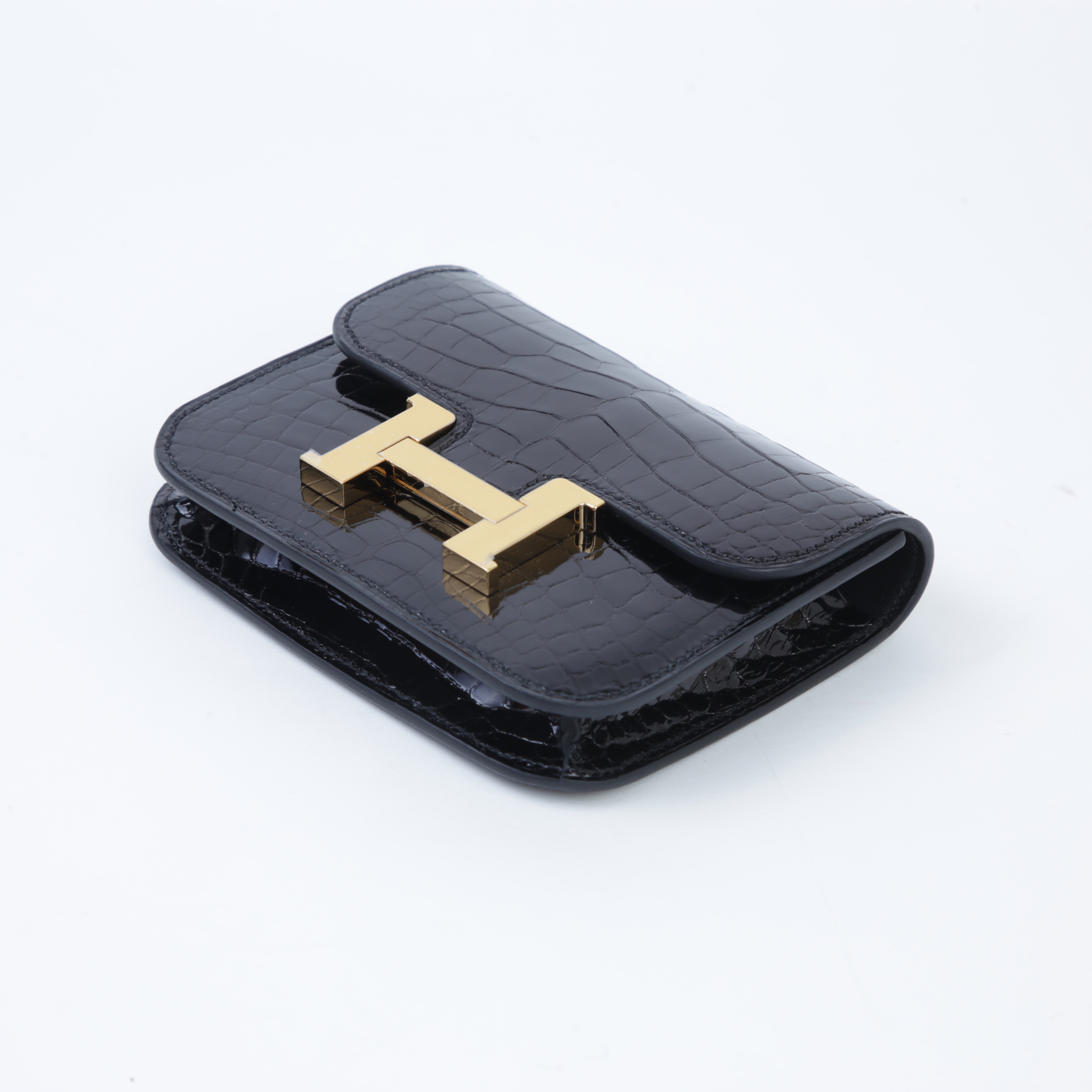 ランク N 新品 HERMÈS エルメス コンスタンススリム ブラック (89