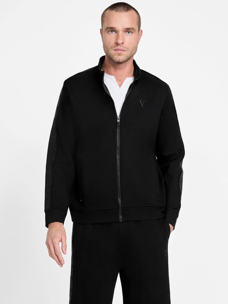 Ismael Logo-Tape Jacket | GUESS Factory