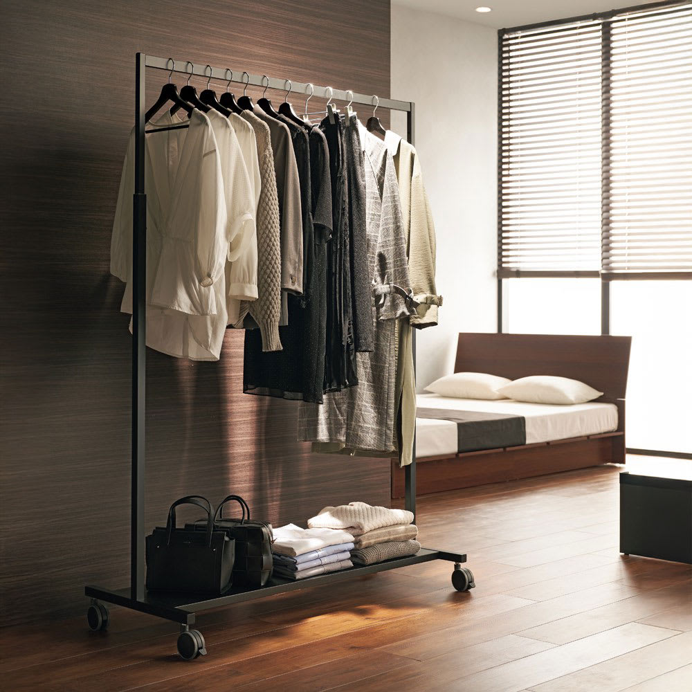 国産ストロングハンガーラック 幅120cm 通販 - ディノス