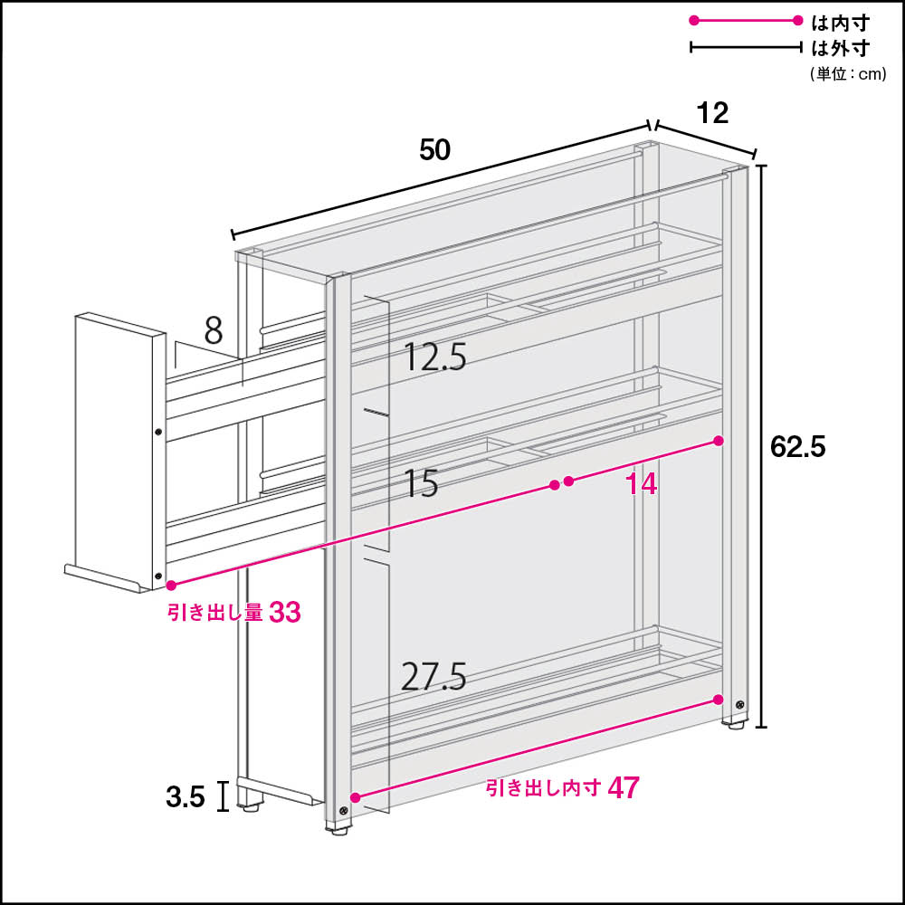 dショッピング |ステンレス製 大量スパイスステーション 3段 調味料