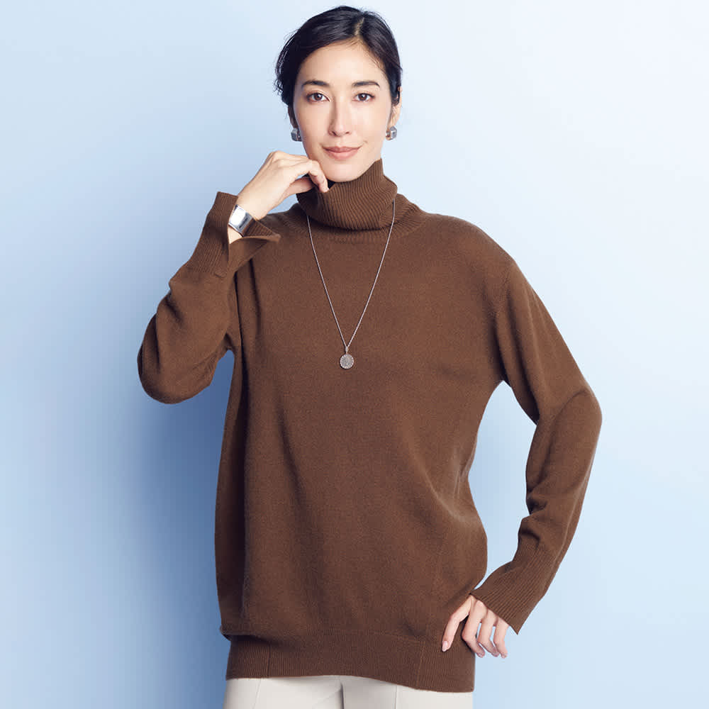 ウールカシミヤ コクーンフォルム プルオーバー 通販 - ディノス