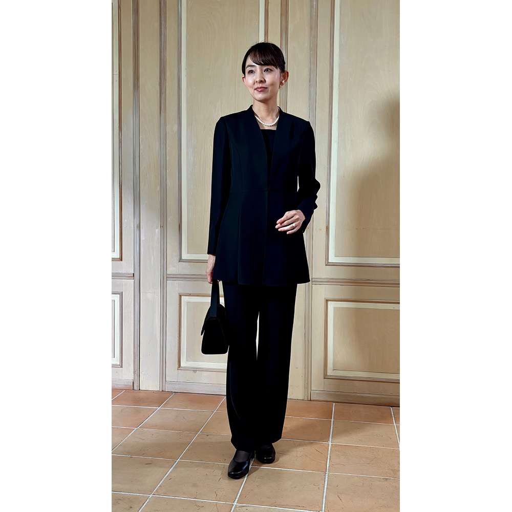 ブラックフォーマル パンツスーツ 通販 - ディノス