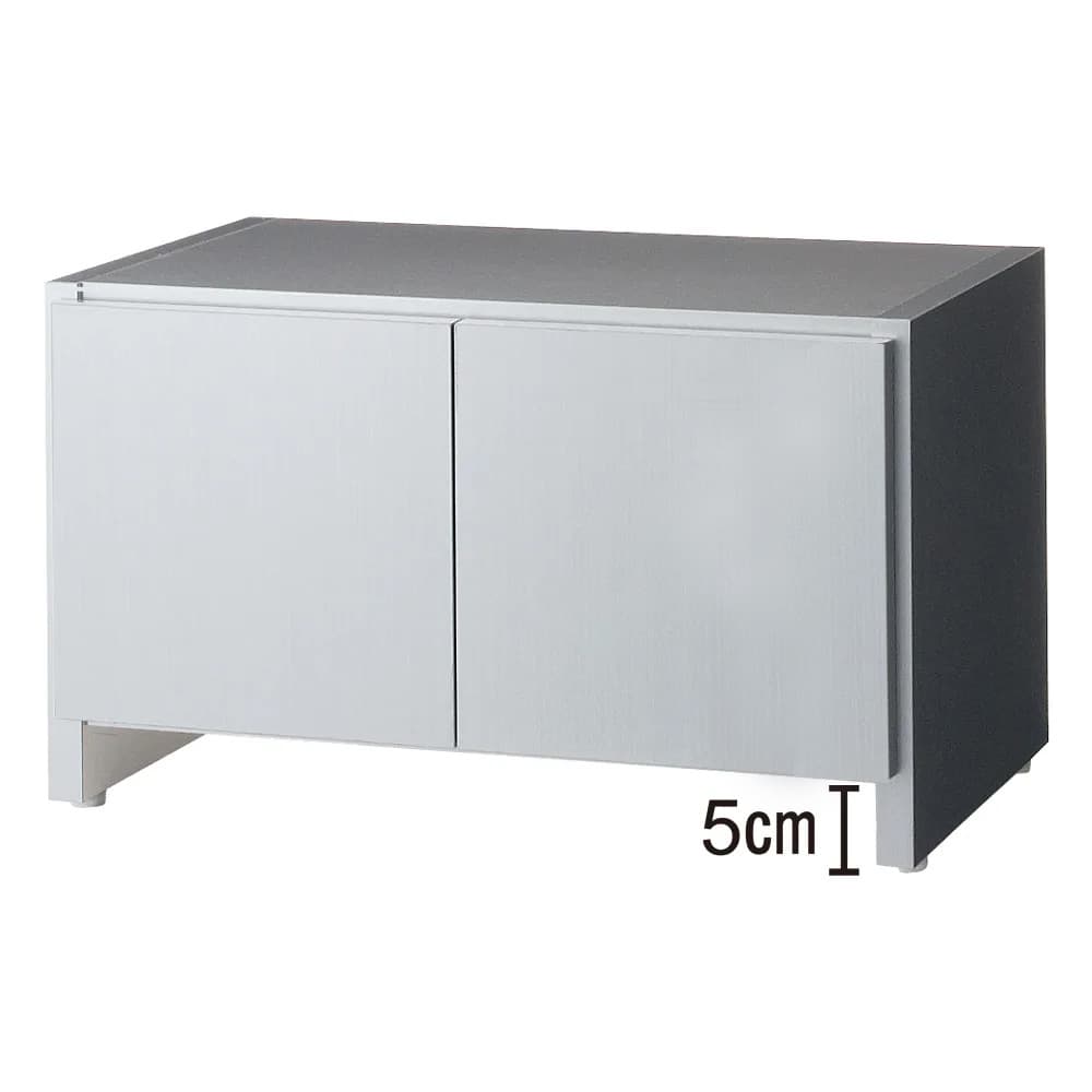 組立不要 光沢仕上げ冷蔵庫上置き 奥行35.5高さ35.5cm 通販 - ディノス