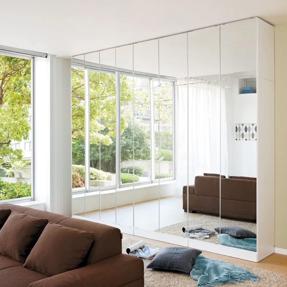 壁面書棚リフォームユニット 本体 幅80奥行44高さ180cm 通販 - ディノス