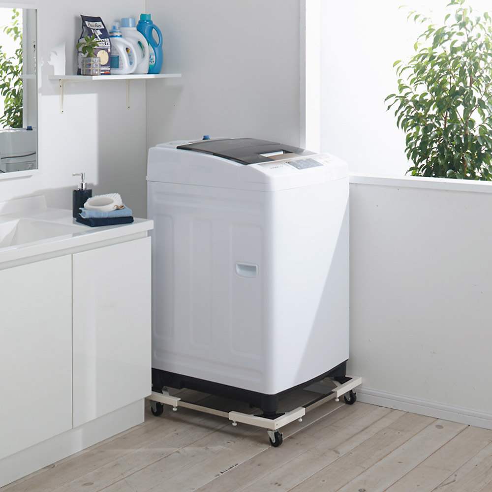 耐荷重約150kg ステンレス洗濯機置き台【洗濯機設置台】 通販 - ディノス