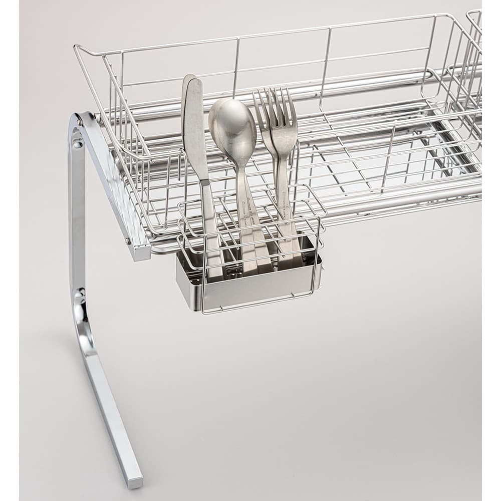 手前がすっきり伸長式シンク上水切り 2段 通販 - ディノス