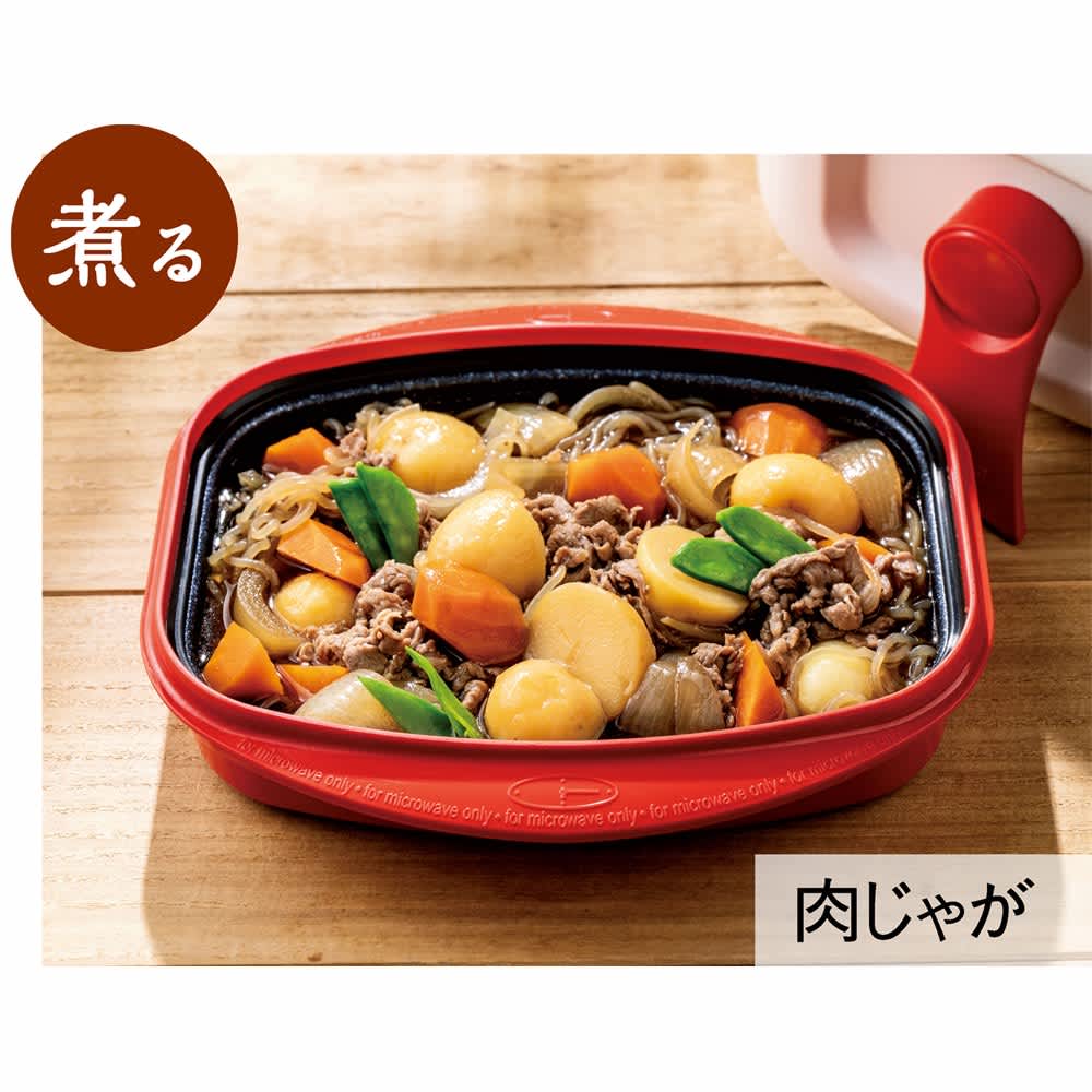 電子レンジ専用調理器具レンジメートPRO グランデ 通販 - ディノス